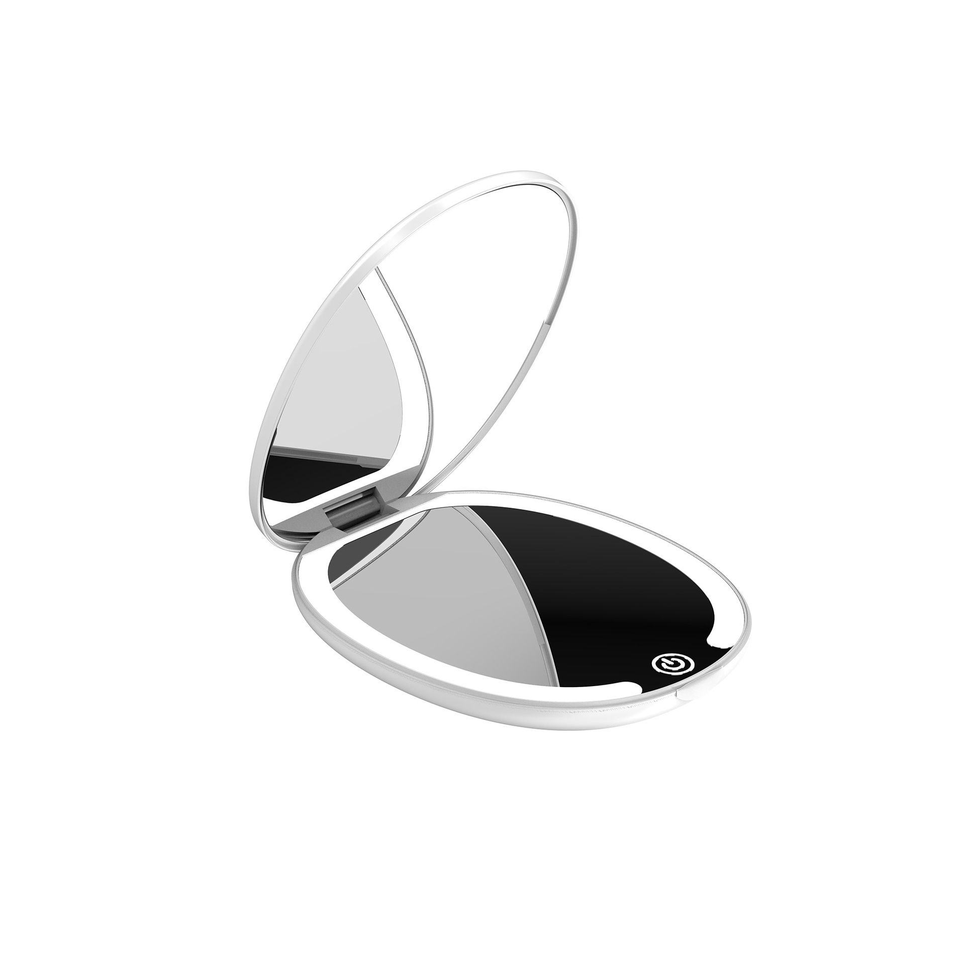 Handheld LED Double-Sided Folding Portable Lighted Makeup Mirror photo 7