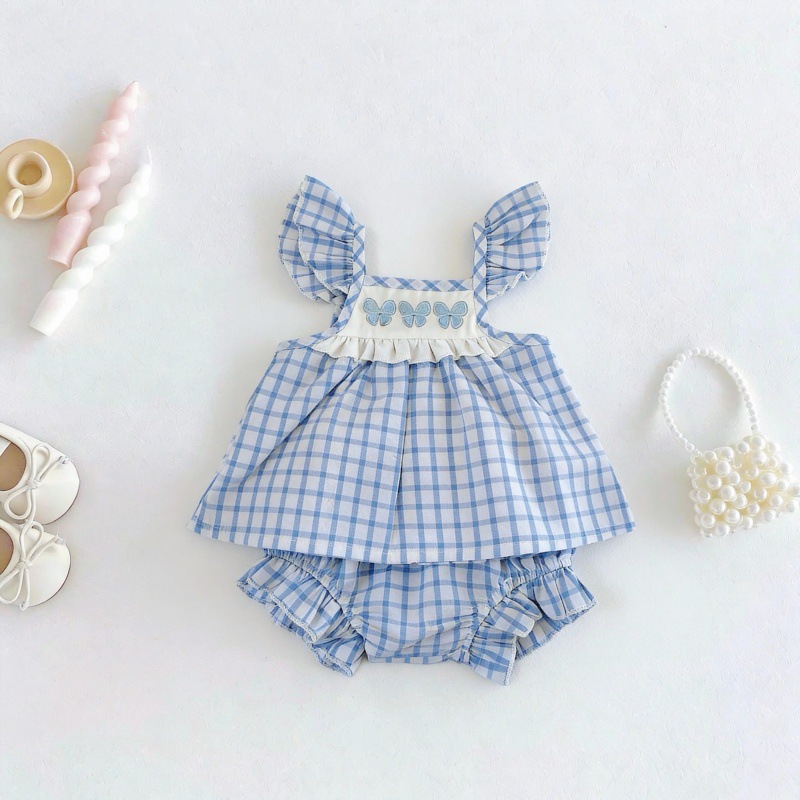 Lotus-leaf-sleeve Camisole Floral Shorts photo 5