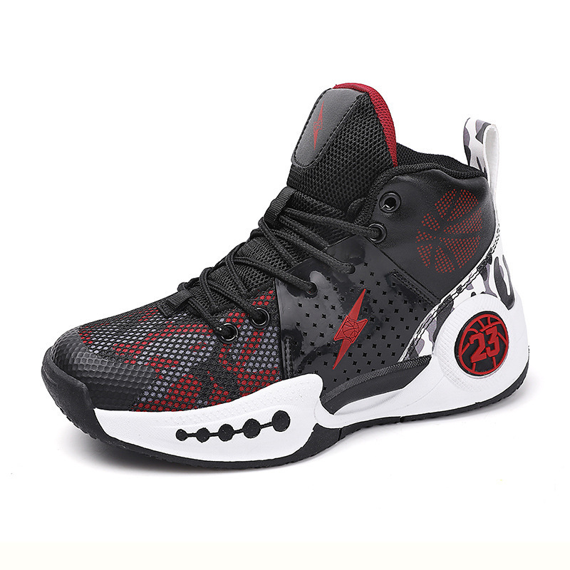 Children's Mesh Non-slip Wear-resistant Running Basketball Shoes photo 2