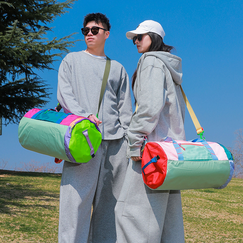 Dopamine Color-Block Travel Bag photo 1