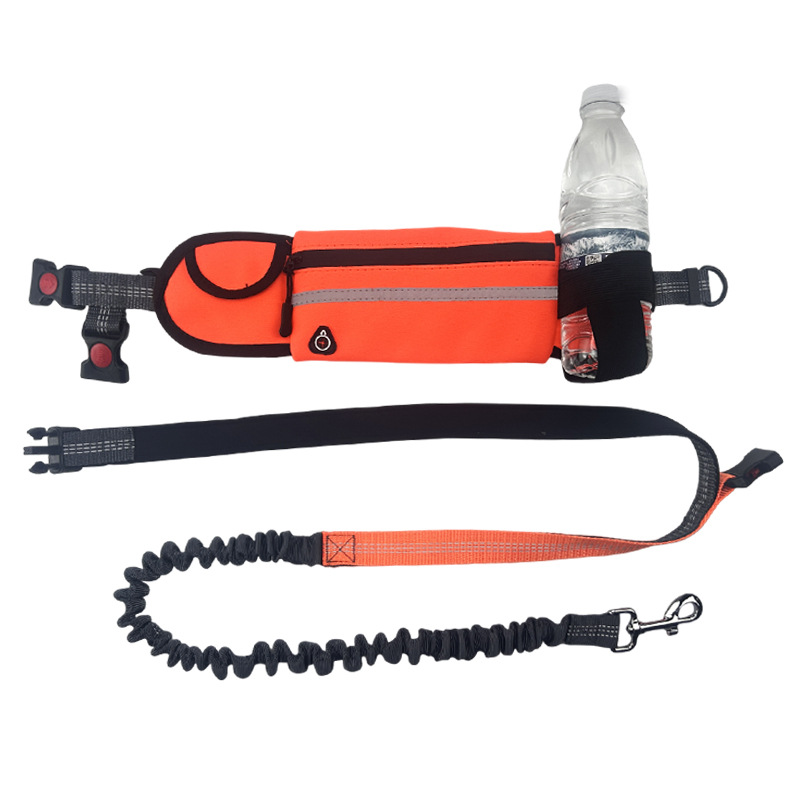 Portable Waist Bag With Running Leash, All-in-one For Dogs photo 5