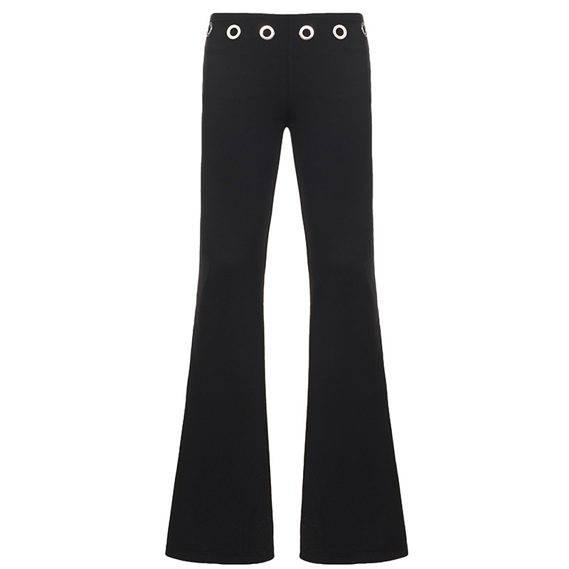 Street-style Athletic Sheath Pants Versatile Bootcut Trousers photo 4
