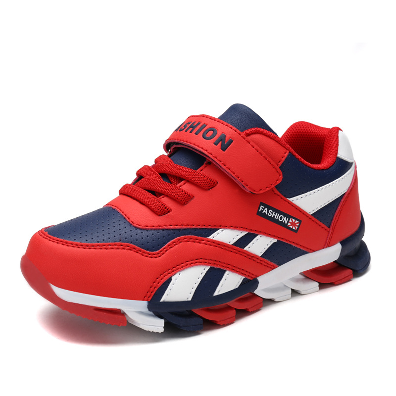 Children's Men's Cotton Magic Sports Large Stickers Running Shoes photo 2