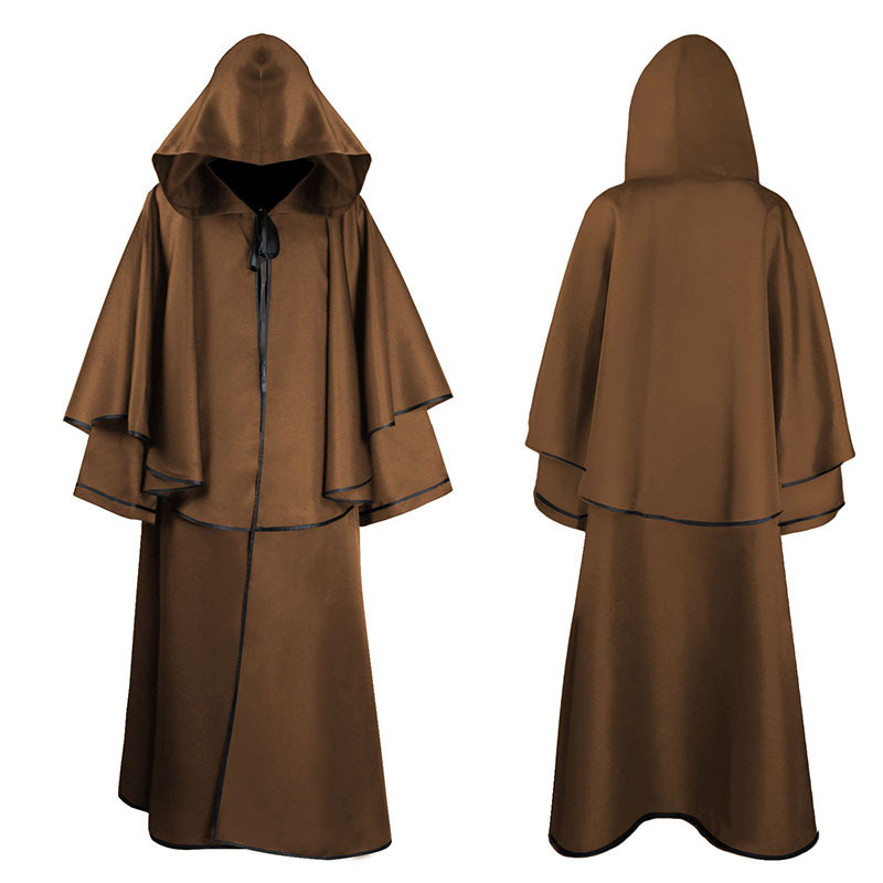 Cloak Hooded Robe Cloak Long Robe photo 4