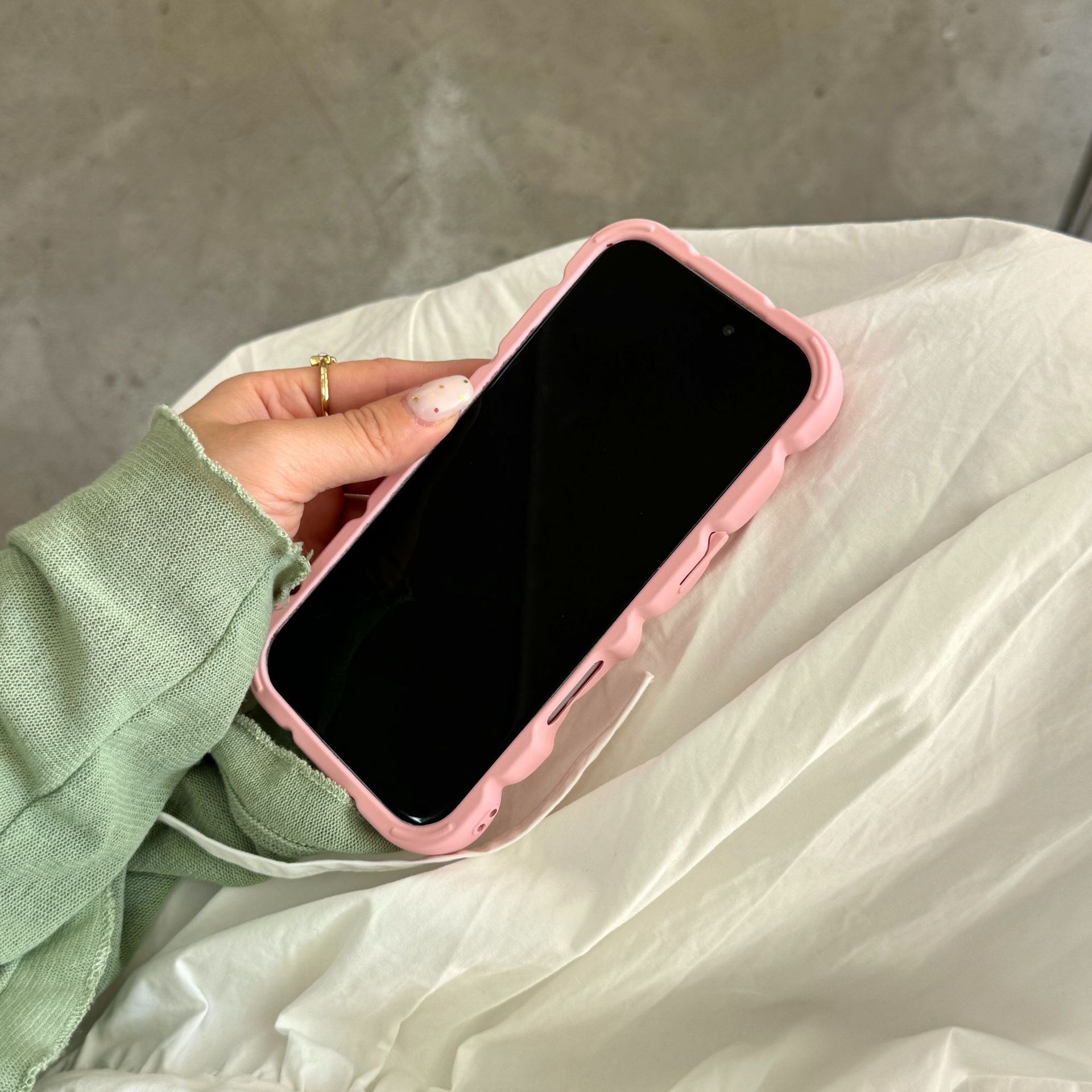 Solid Color Macarons Egg Waffle Phone Case photo 8