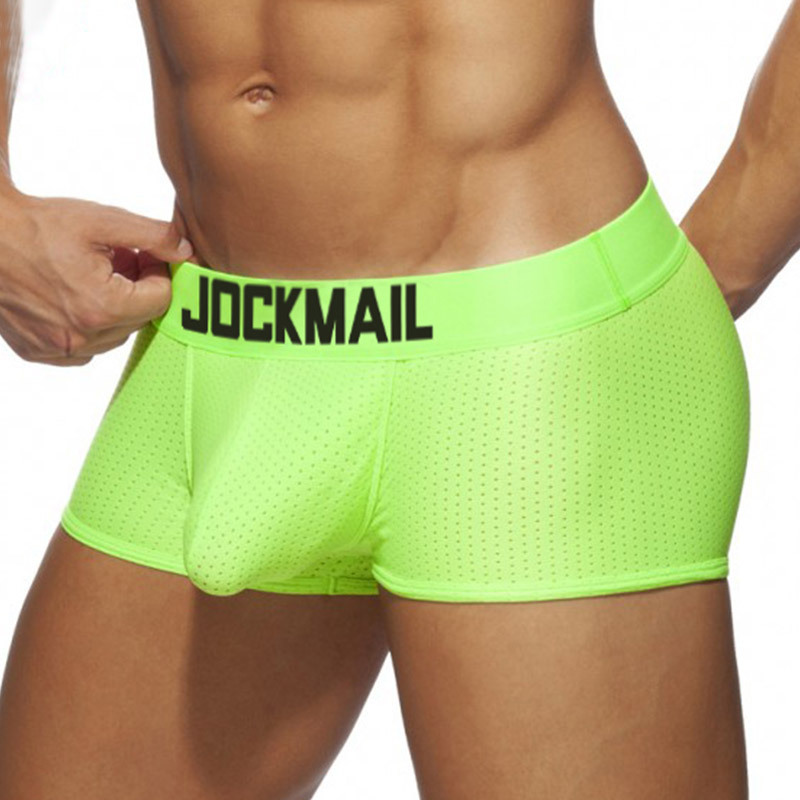 Mens Boxer Briefs Ice-silk Breathable For Young Men photo 3