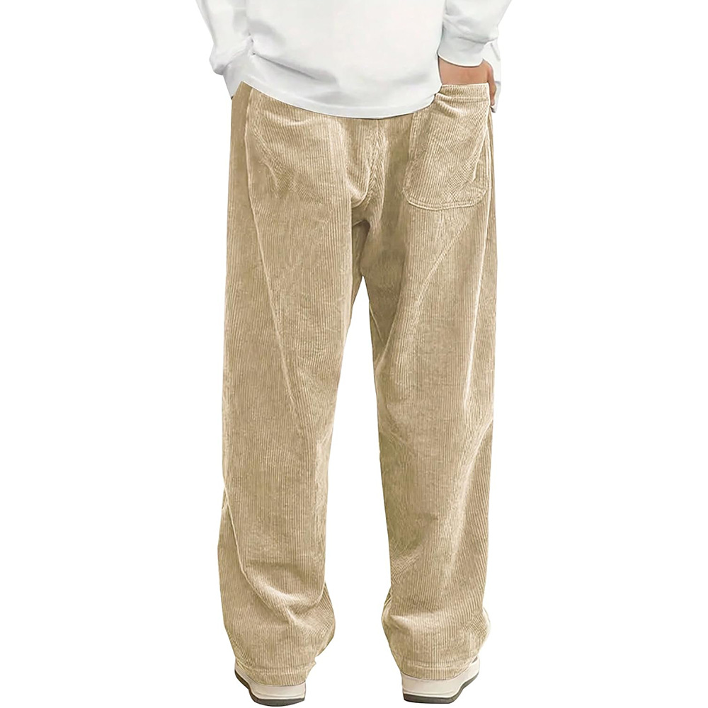 Men Loose-Fit Drawstring Pocket Trousers photo 7