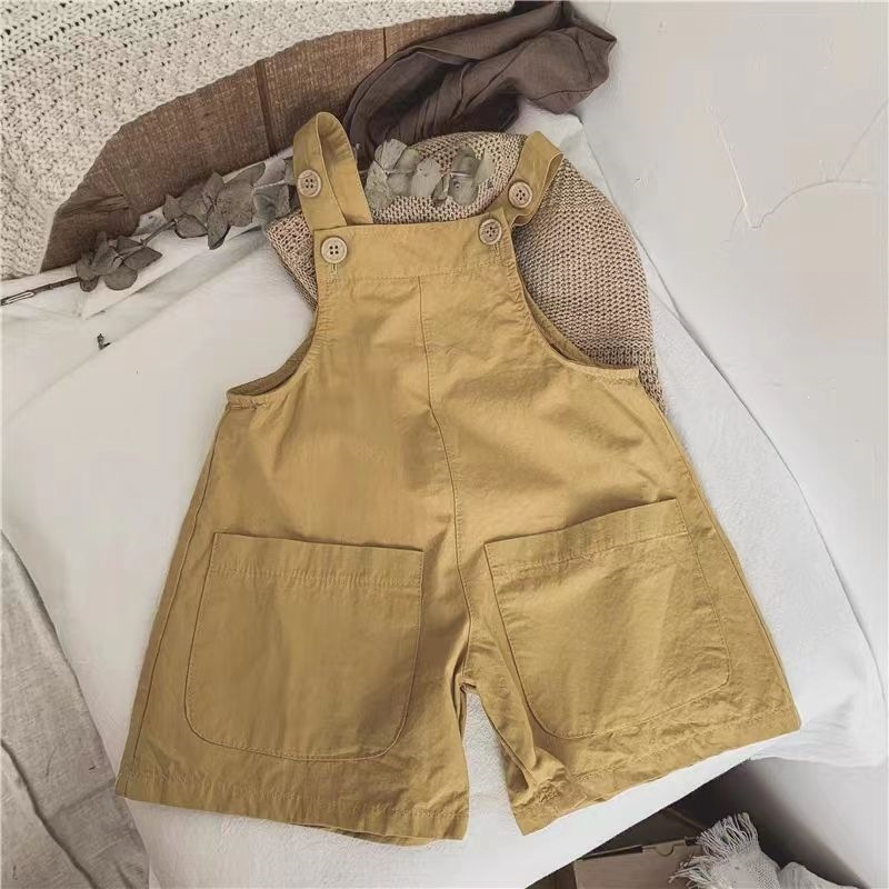 Casual Baby And Child Suspender Shorts photo 7