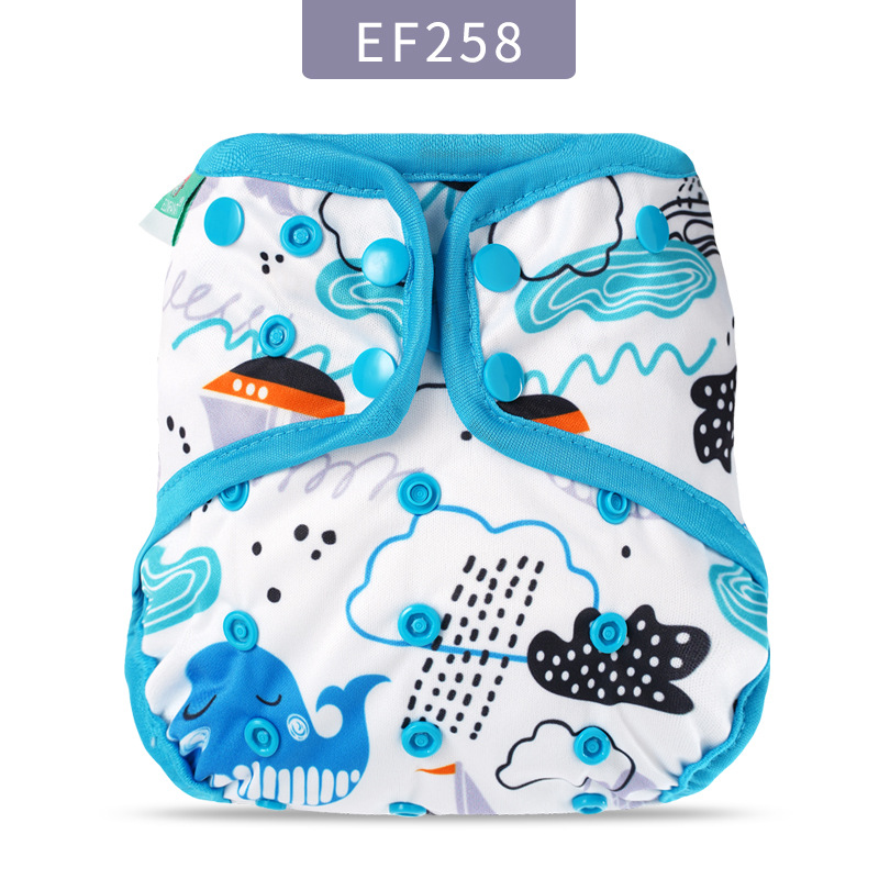 Square-head Breathable And Comfortable INS-style New-pattern Diaper Cover photo 7