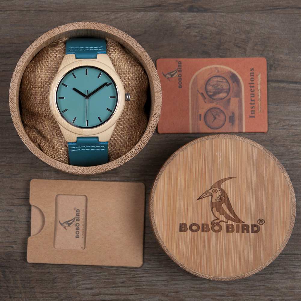 F20 Classic Wooden Analog Quartz Watch photo 2