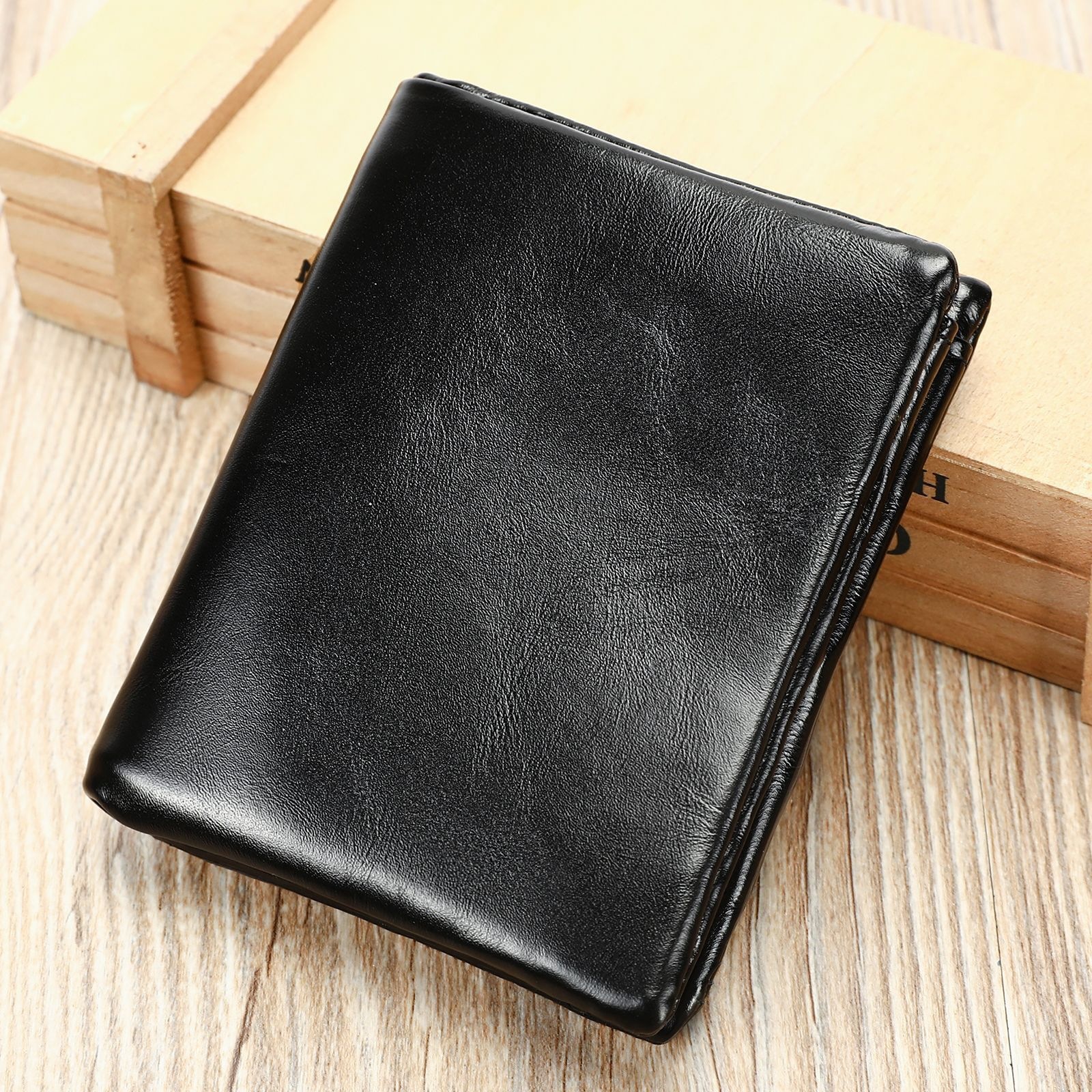 Men's Premium Vintage Leather Wallet photo 3