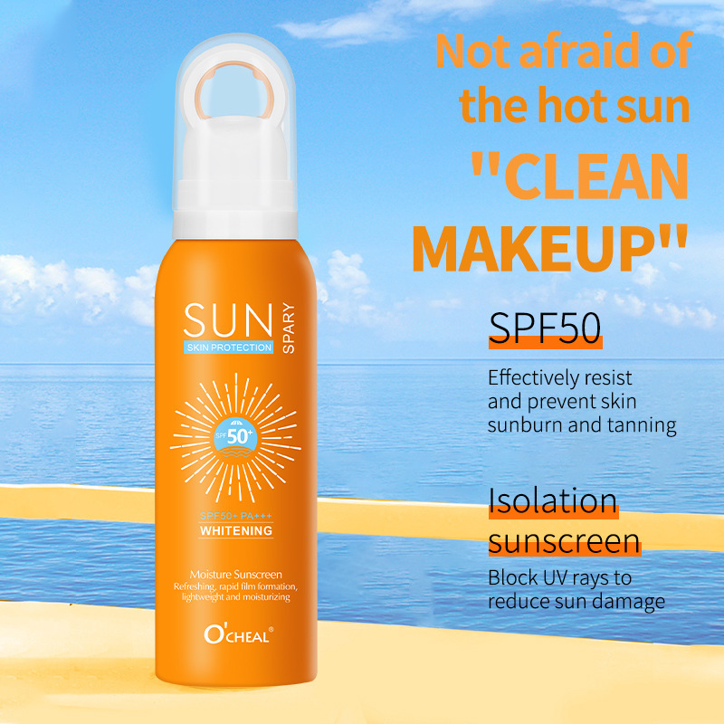 Brightening Refreshing Waterproof Sunscreen Spray photo 4