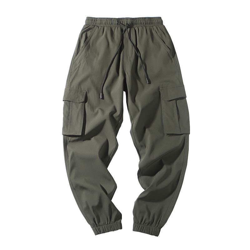 Loose-fit Plus-size Capri Pants Mens Jogger Pants photo 4