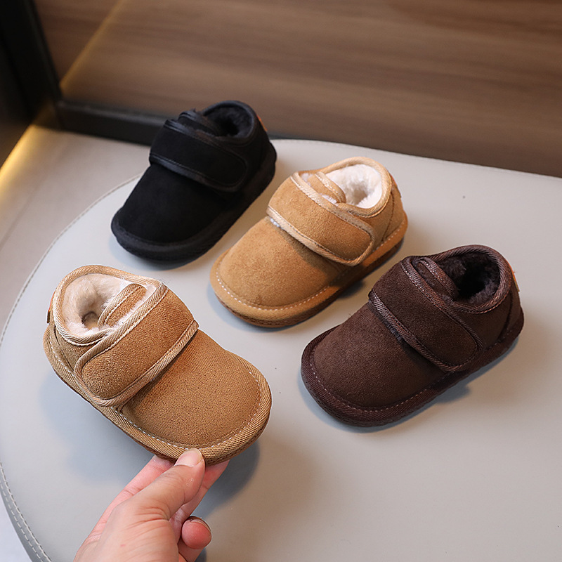 Boys Fleece-lined Cotton Boots photo 1
