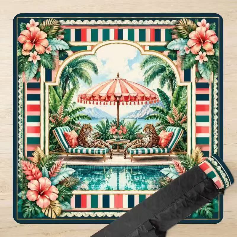 Wear-resistant And Non-slip Mahjong Table Mat photo 1