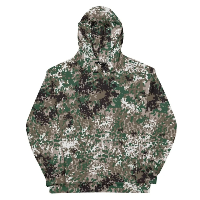 Camouflage Pattern 3D Digital Print Hoodie photo 1