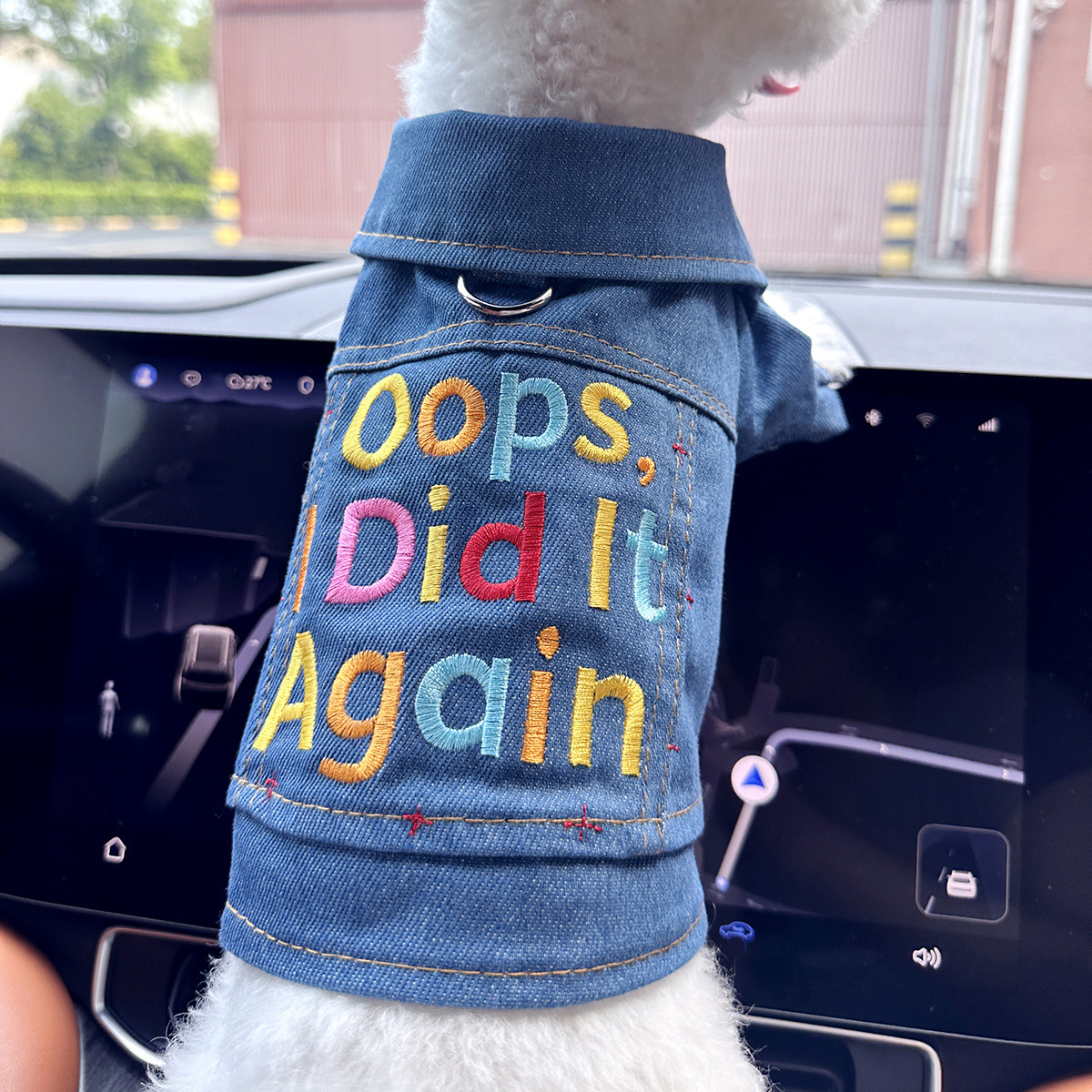 Dog And Cat Clothes Stylish Denim Outfits For Pets photo 3