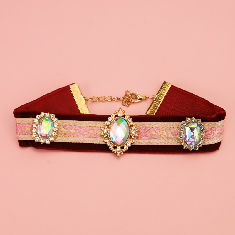 Flocked Ethnic-Style Pet Collar For Cats photo 8
