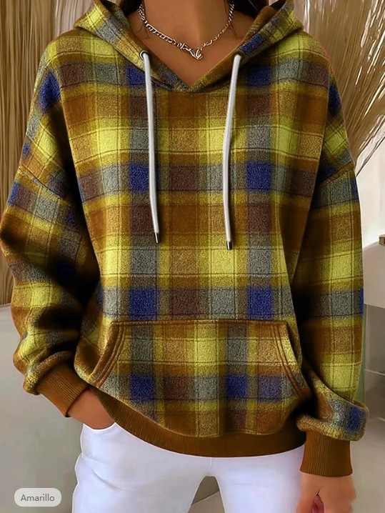 Drawstring Long-sleeve Casual Fashion Hoodie photo 4