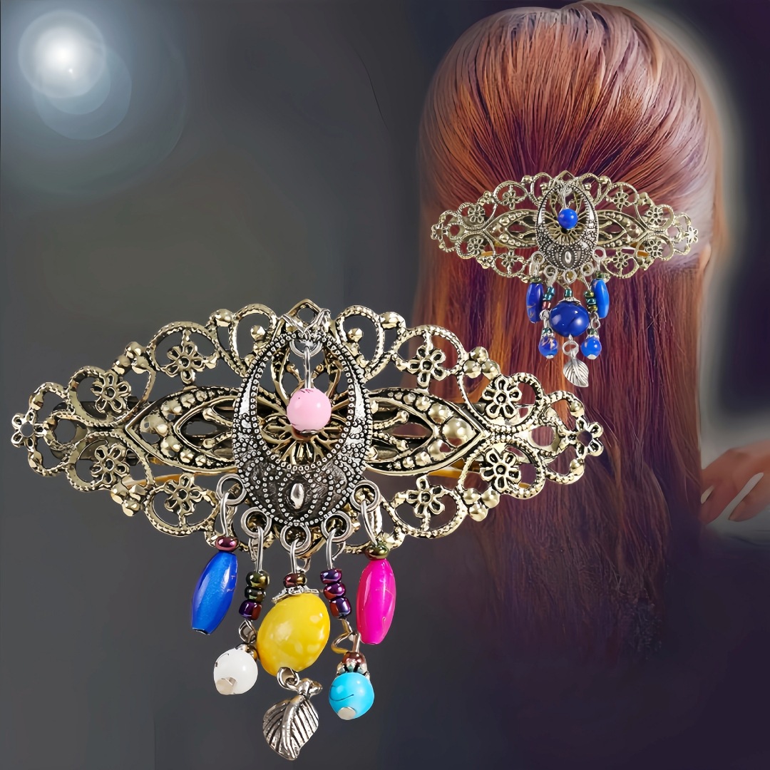 Ethnic-style Forehead Ornament Tassel Vintage Hair Accessory photo 1