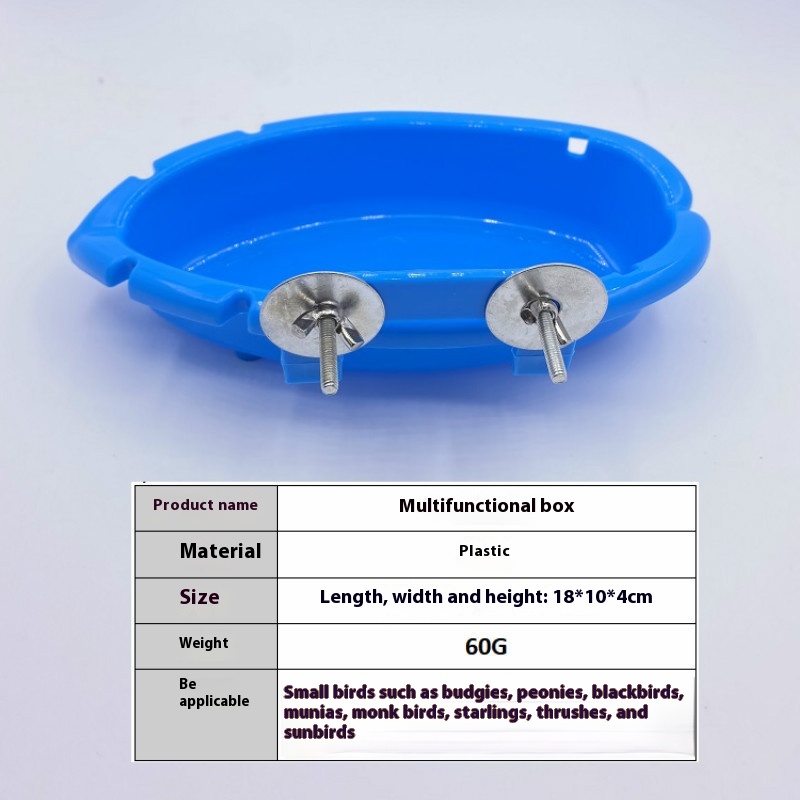 Multifunctional Feeder Bird Bathtub photo 7