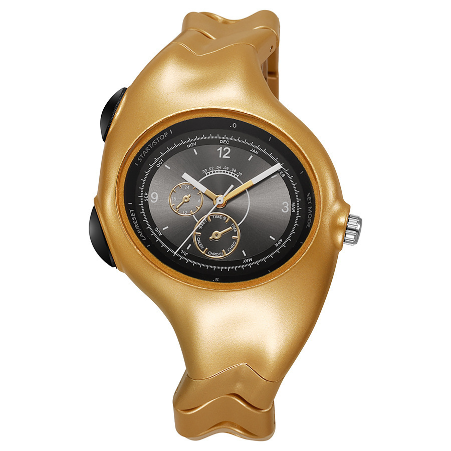 Mid-ancient Shaped Plastic Twisted Retro Fashion Watch photo 3