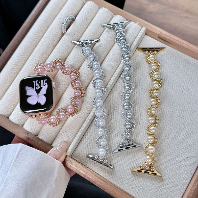 Elastic Pearl Watch Strap photo 1
