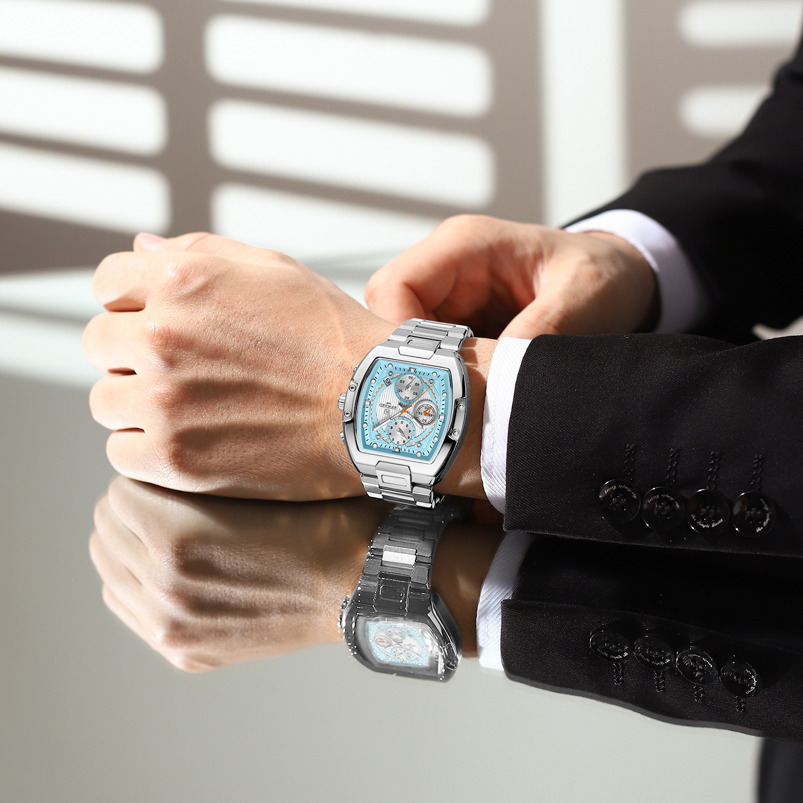 Mens Watch Multifunctional Casual Wristwatch photo 5