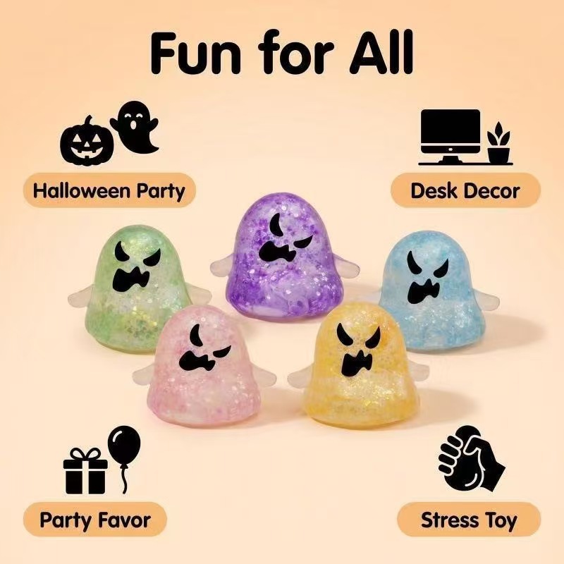 Halloween Ghost Maltose Slow-Rebound Toy photo 1