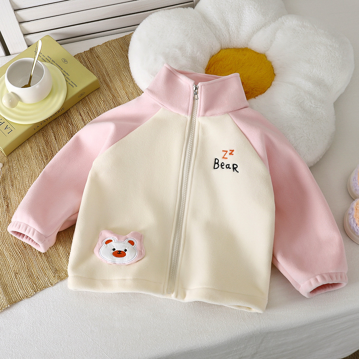 New Autumn And Winter Children's Cartoon Fleece Jacket photo 2