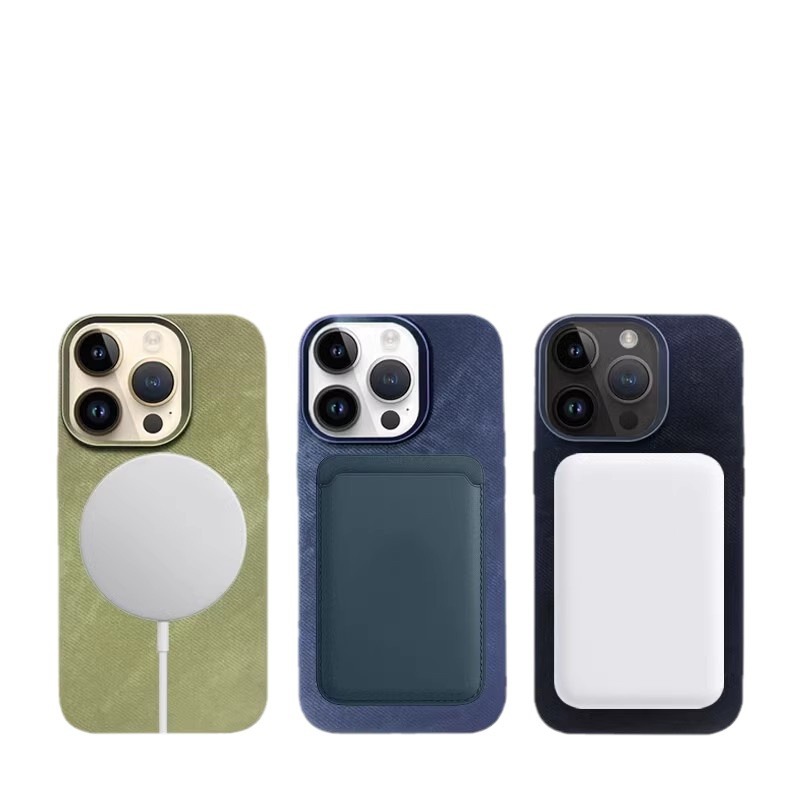 Magnetic Leather Drop-resistant Flannel Phone Case photo 7