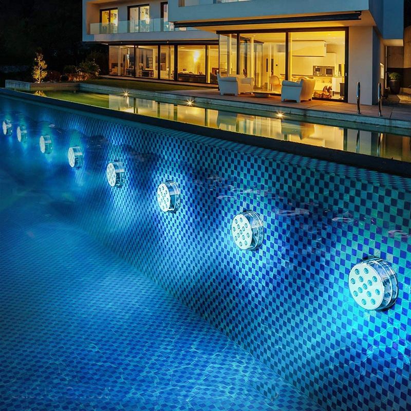 LED Remote-controlled Waterproof Pool Light photo 6