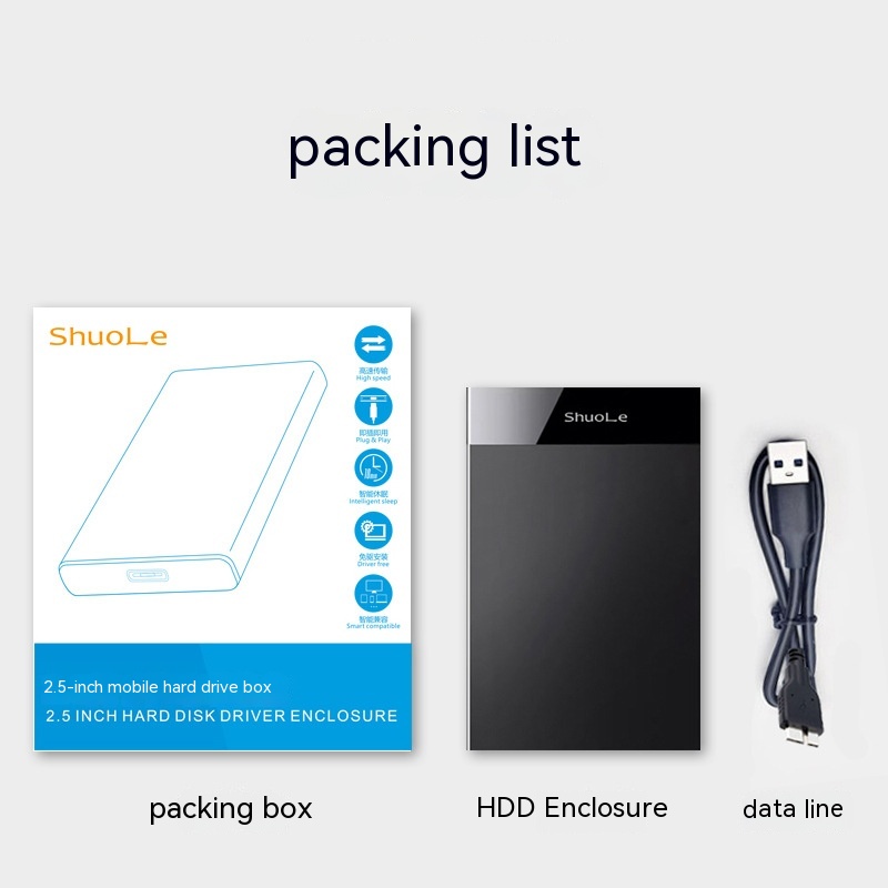 Usb30 High-speed External Mobile Hard Disk Box photo 5