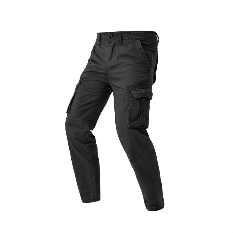 Mens Workwear Multi-Pocket Casual Straight-Leg Outdoor Sports Pants photo 1
