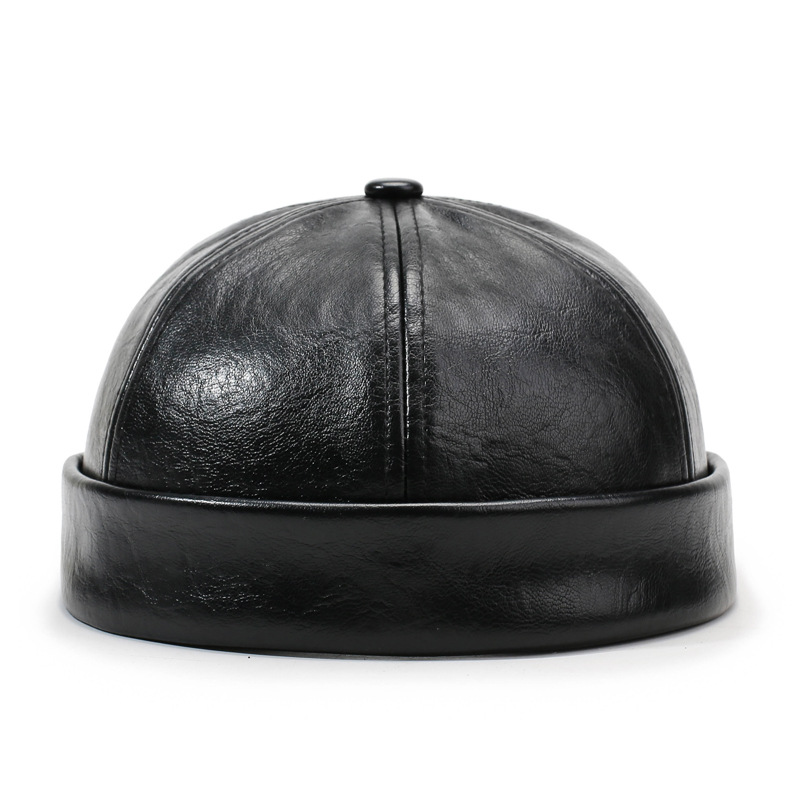 Mens Fashionable Retro Solid-Color Shopkeeper Cap photo 4