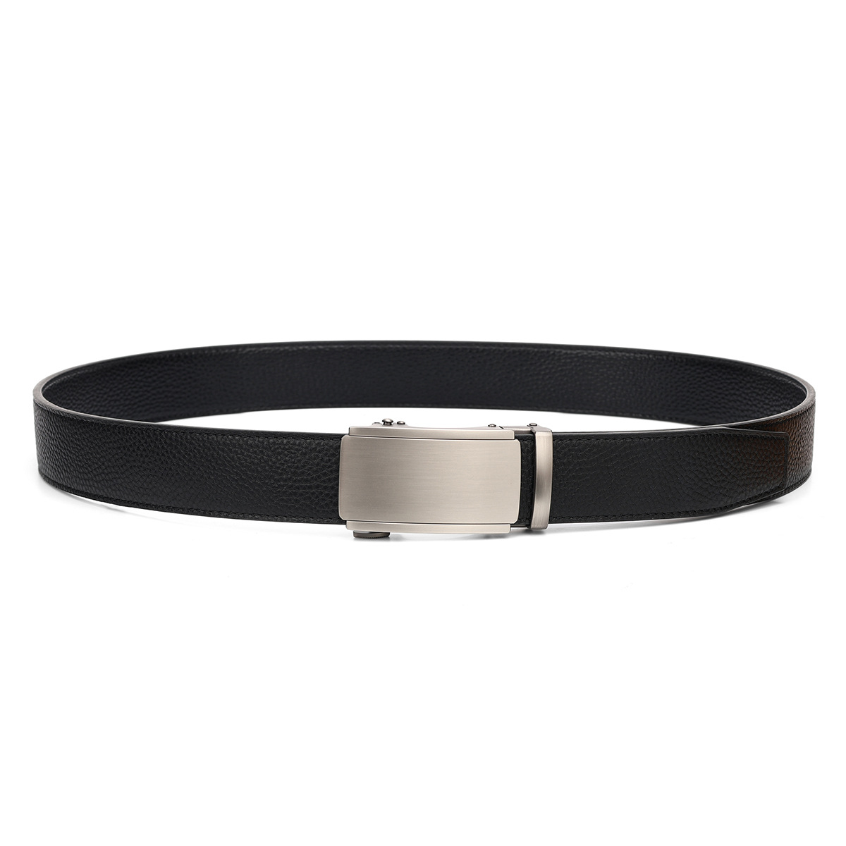 Mens High-end Automatic-buckle Leather Belt photo 5