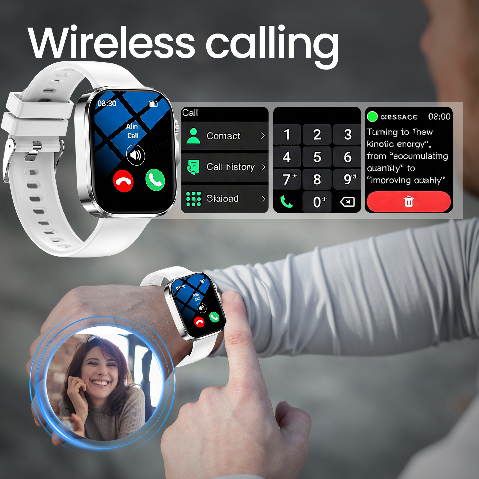 Multifunctional Fitness Smartband With Music Control photo 6