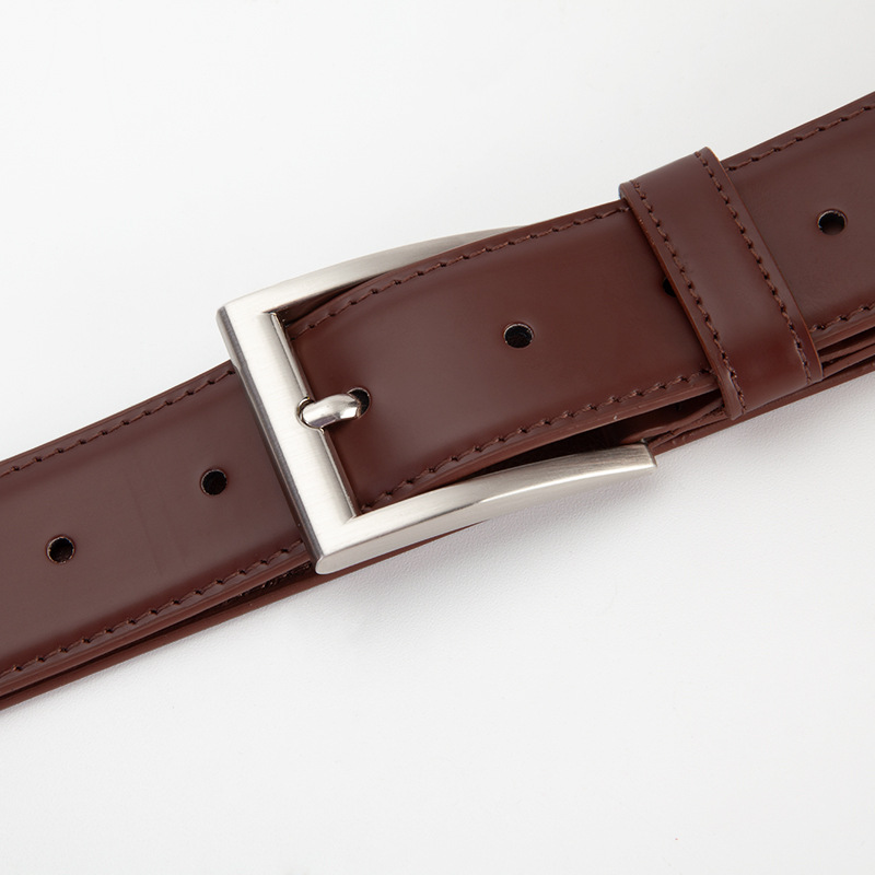 Mens Casual All Matching Leather Belt photo 4