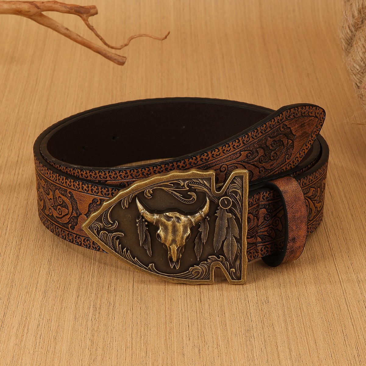 Denim Belt Buckle For Men And Women photo 1