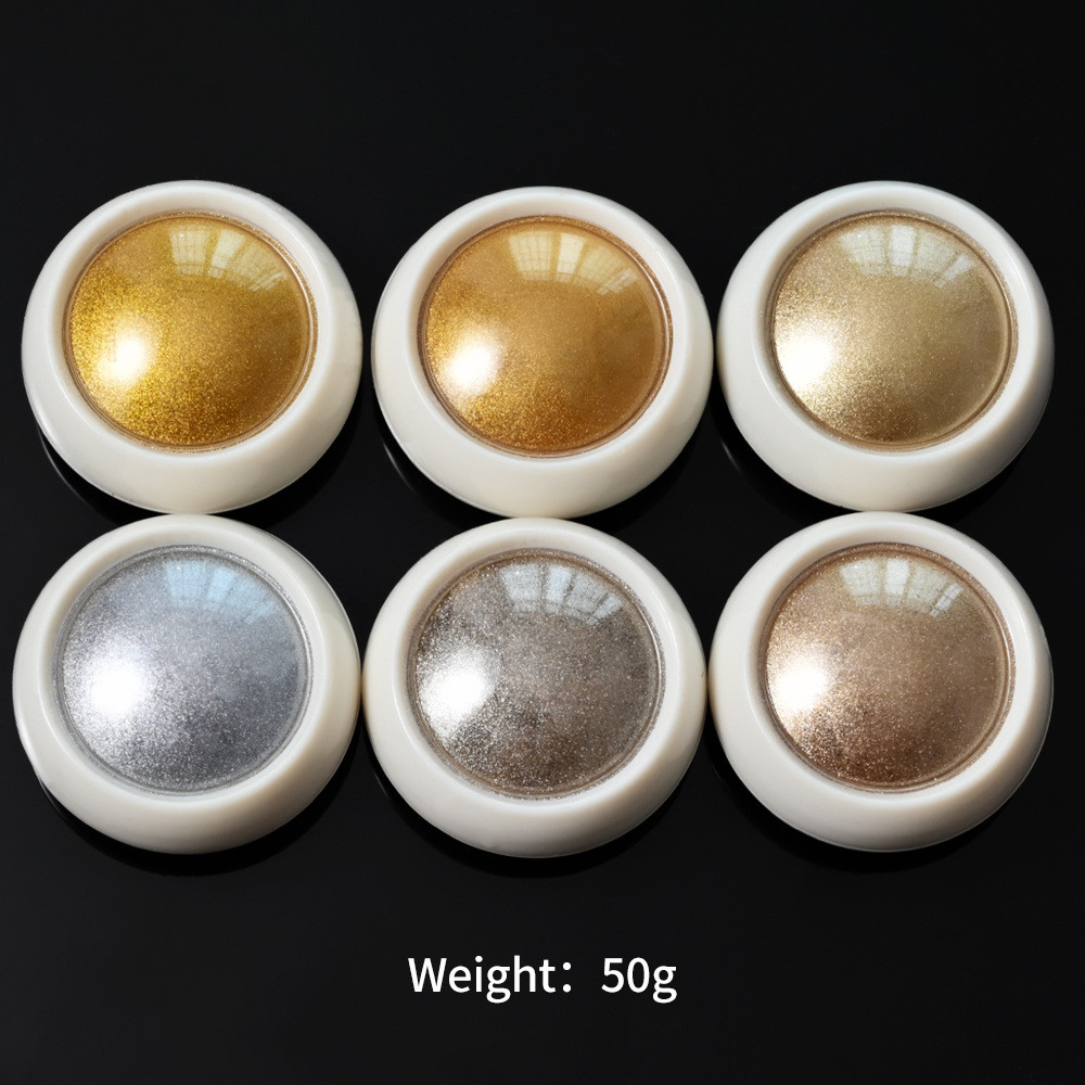 Electroplated Powder Rose Gold Nail Art Kit photo 5