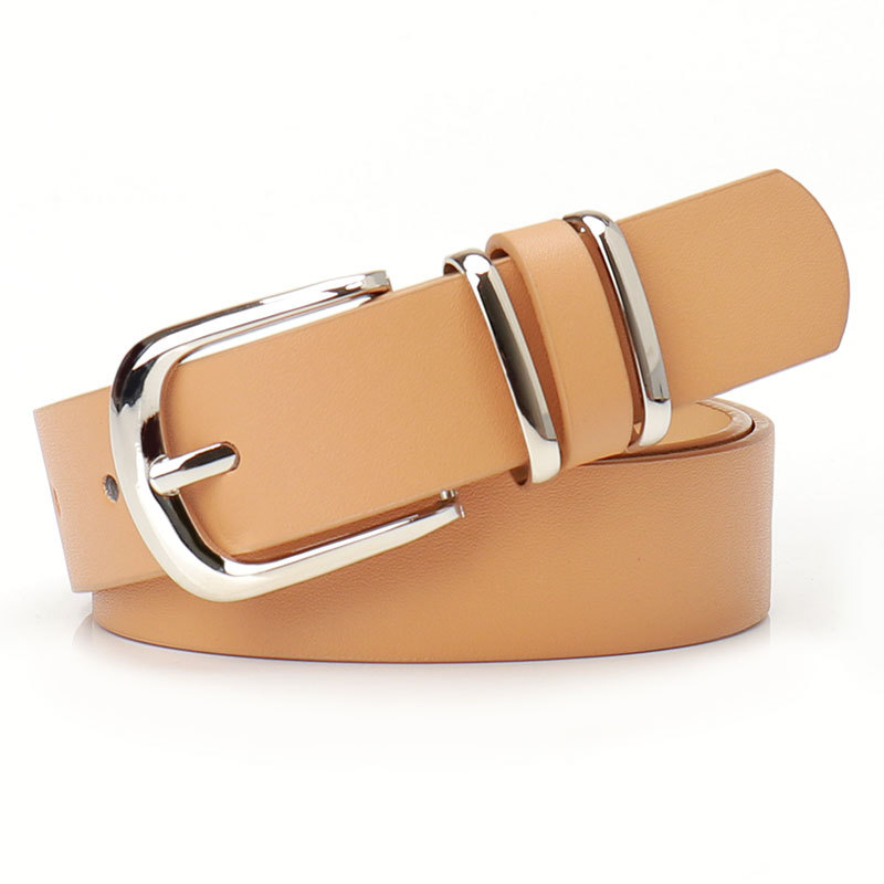 Womens Leather Belt Trendy European American Style Versatile For Coats And Trousers photo 8
