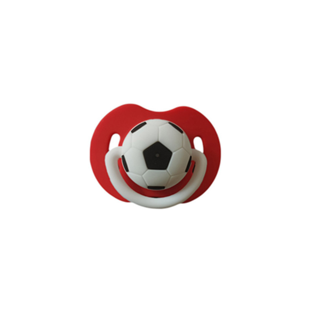Baby Soothing Mouthpiece Funny Silicone Pacifier With Lip And Beard Design photo 4