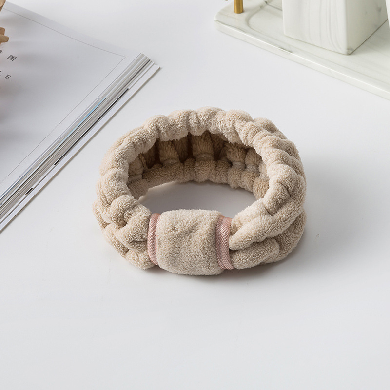 Women's Skincare Face-washing Single-button Headband photo 5