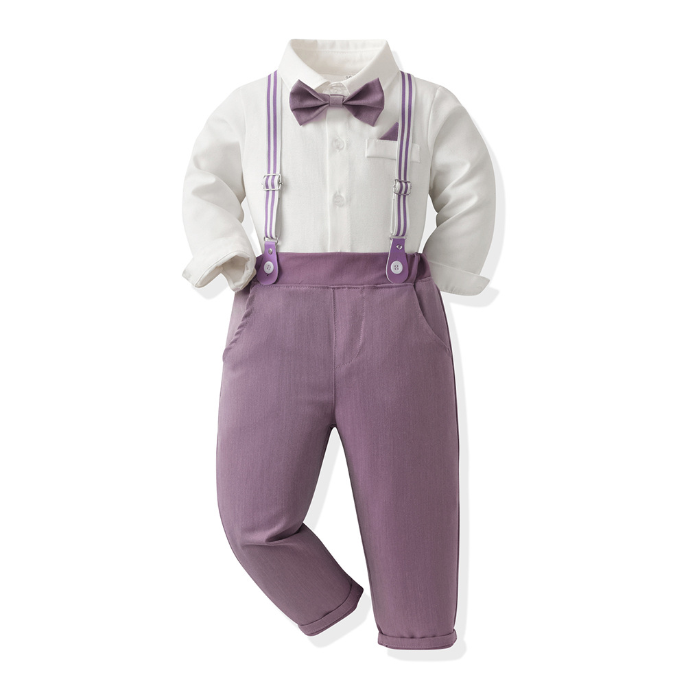 Autumn New Arrivals Kids Cotton Outfit Set photo 4