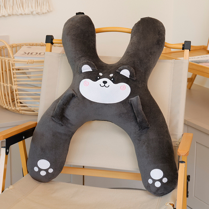 Pig-shaped Husky Pillow Childrens Car Neck Support photo 8