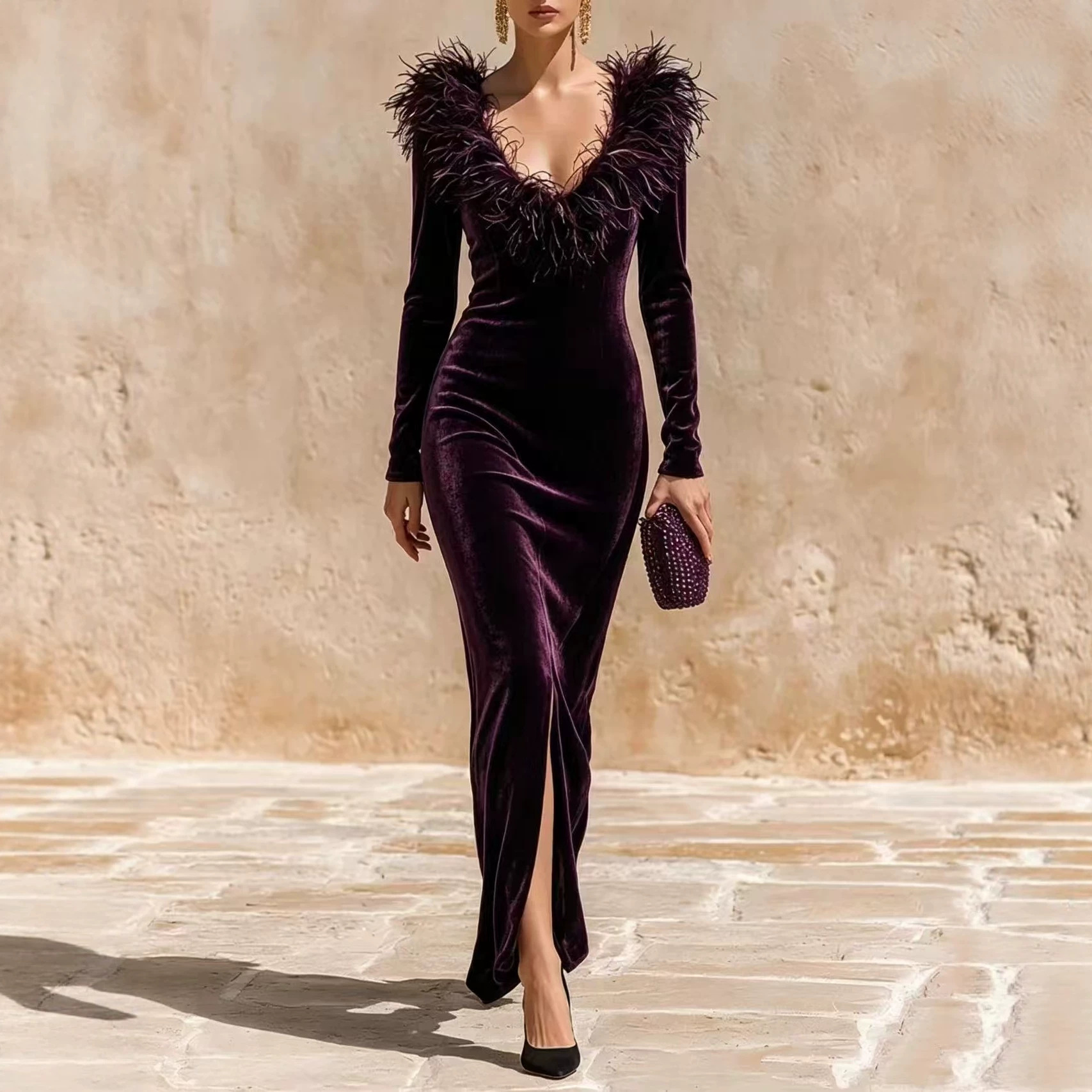 Stylish And Elegant Bodycon Party And Banquet Dress photo 1