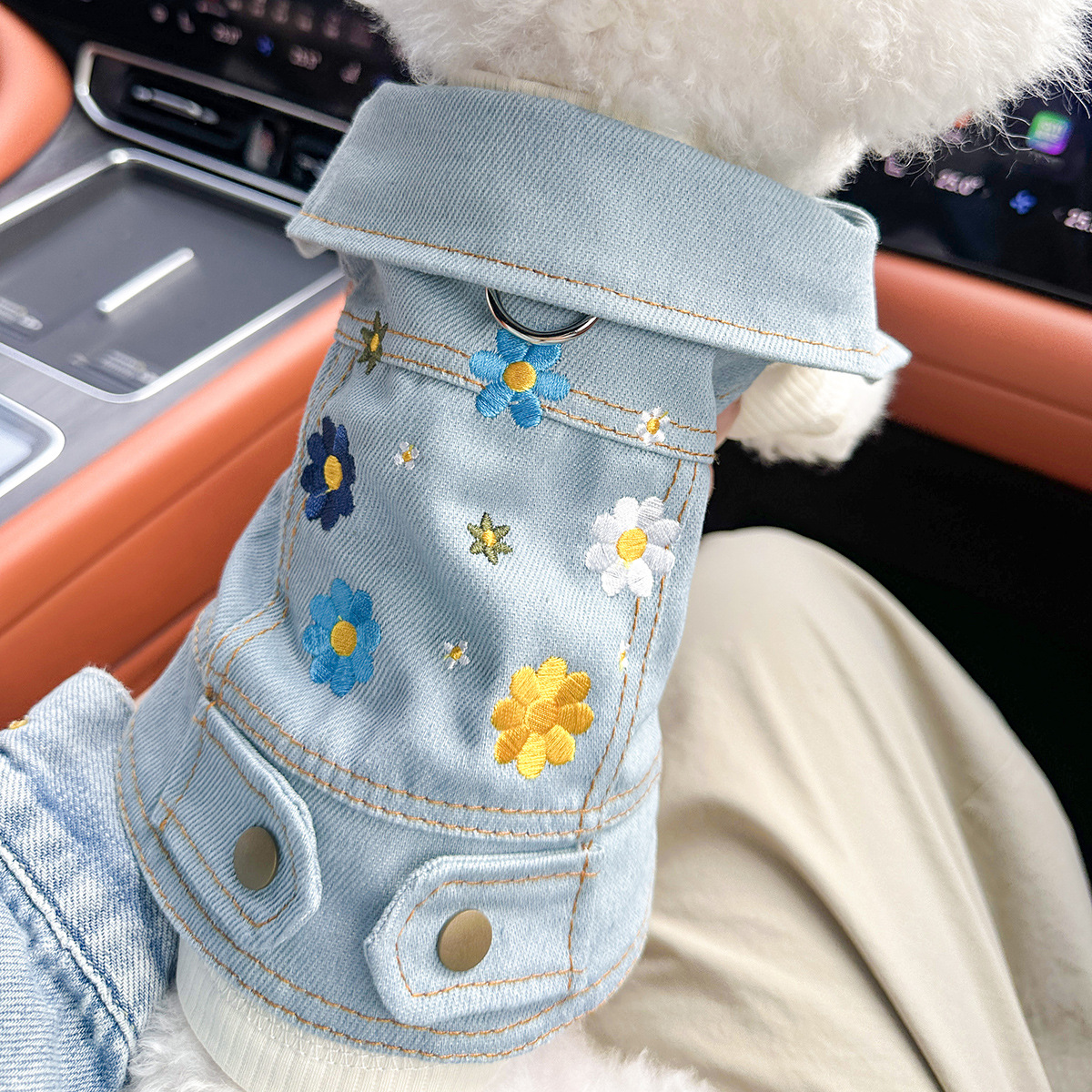 Dog And Cat Clothes Stylish Denim Outfits For Pets photo 5