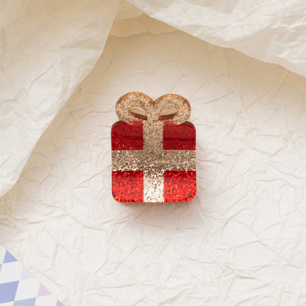 Cute Christmas Tree Santa And Snowman Hair Clip For Half-up Hairstyles photo 8