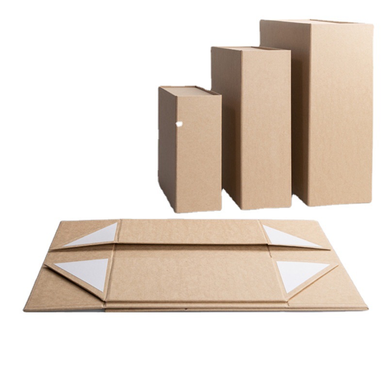 Solid-color Magnetic Flip-top Folding Box photo 7