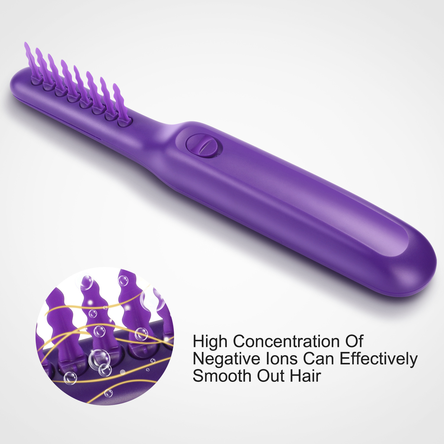 Copper Straightening Comb Electric Curling Iron photo 6